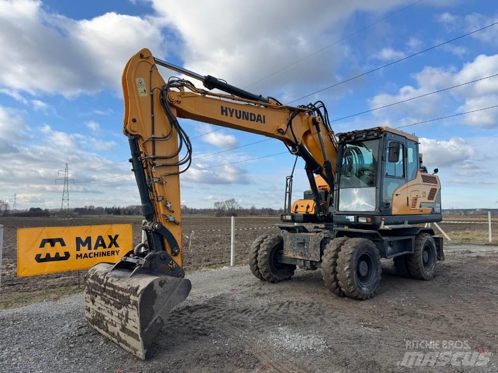 Hyundai HW140 Ratiniai ekskavatoriai