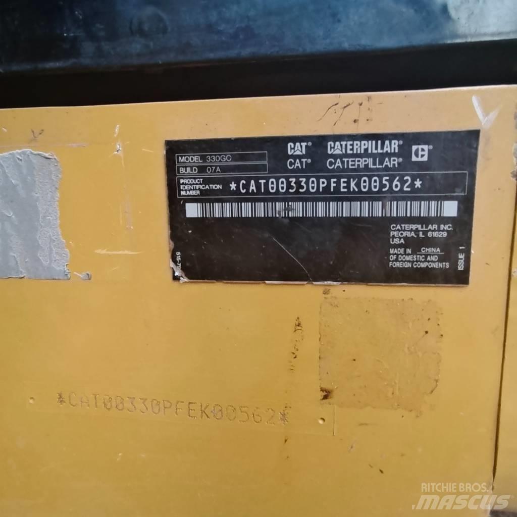 CAT 330GC Vikšriniai ekskavatoriai