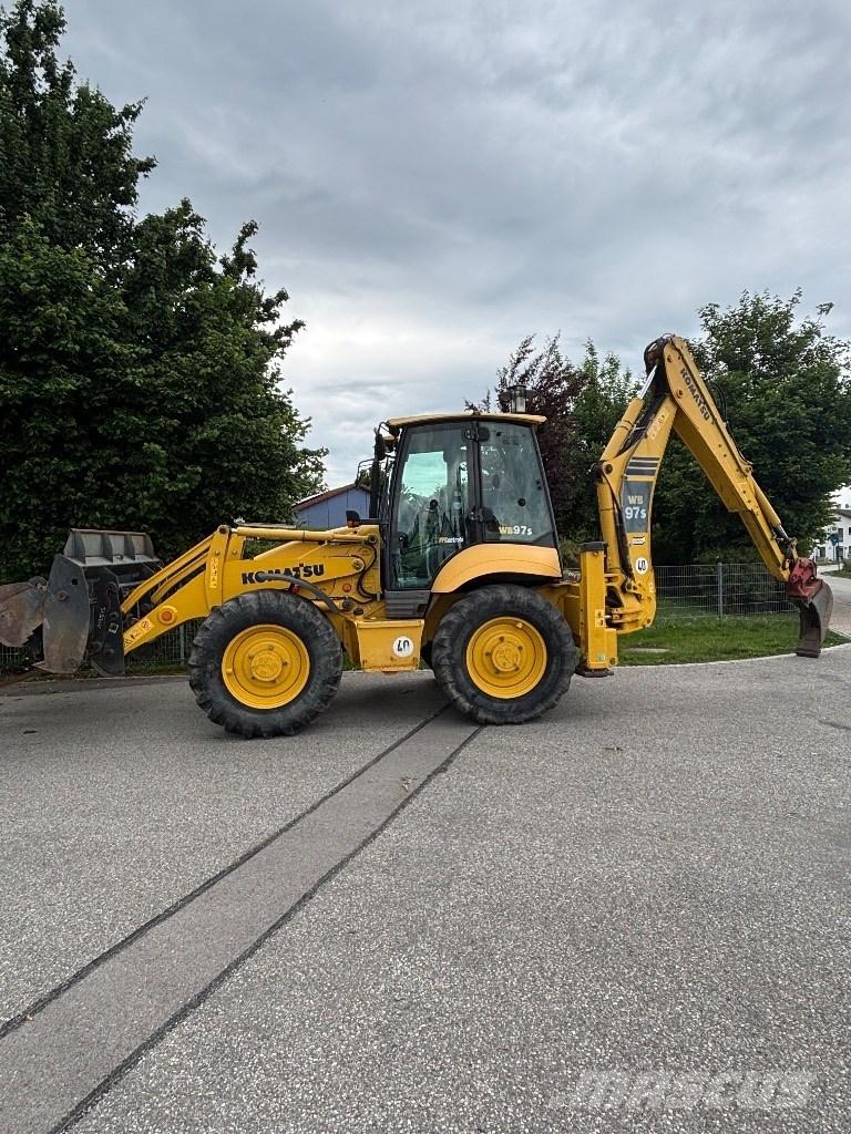 Komatsu WB 97 S Ekskavatoriniai krautuvai
