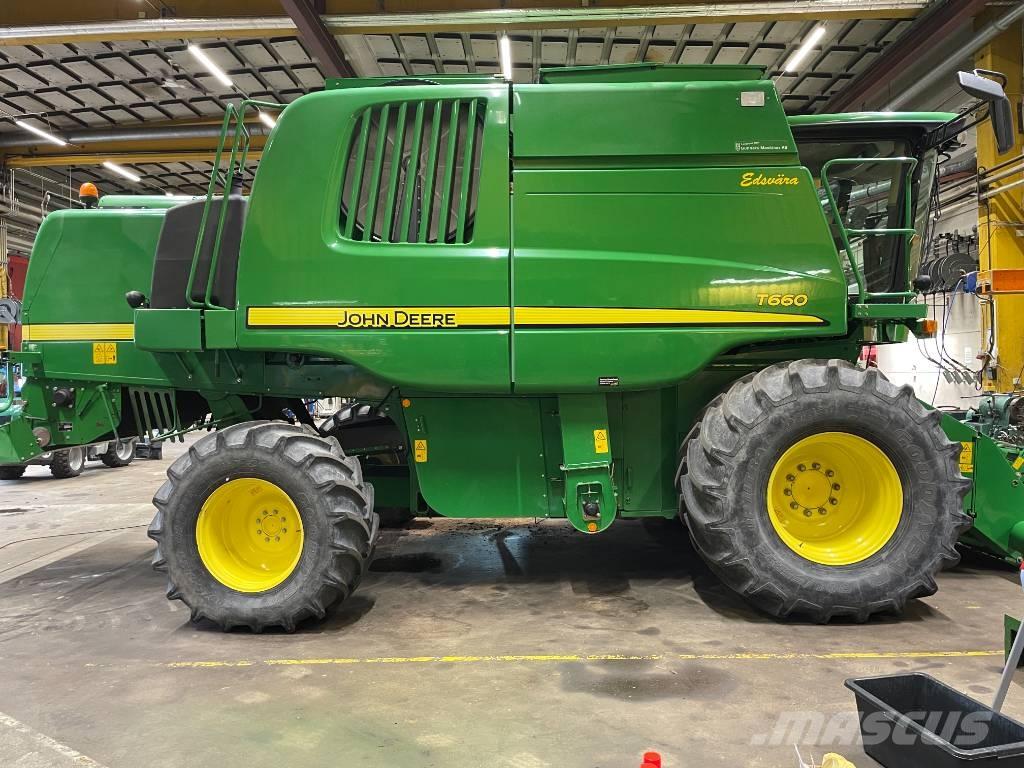 John Deere T 660 Derliaus nuėmimo kombainai