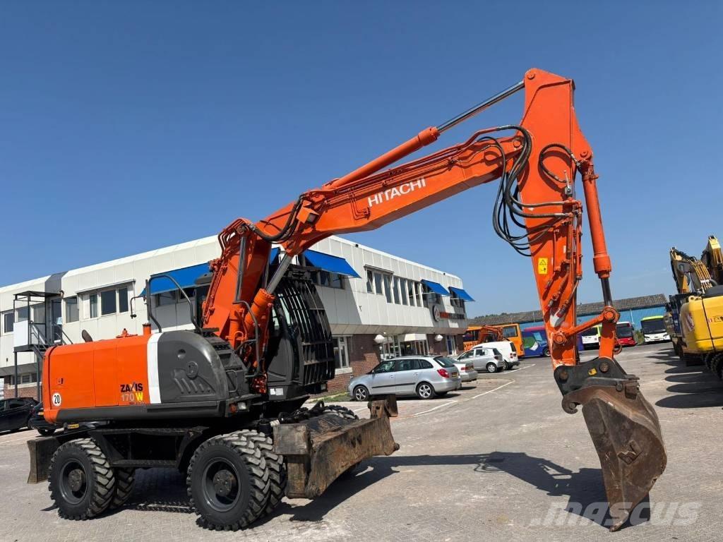 Hitachi ZX 170 W-3 Ratiniai ekskavatoriai