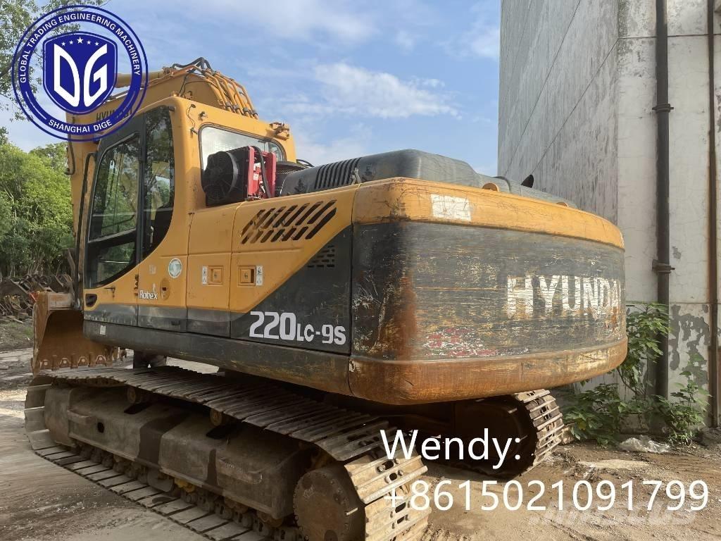 Hyundai 220LC-9S Vikšriniai ekskavatoriai