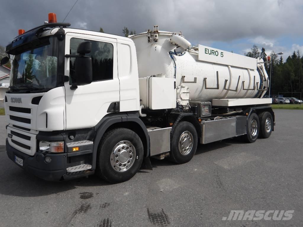 Scania P 400 LB Kombinuotos paskirties / vakuuminiai sunkvežimiai