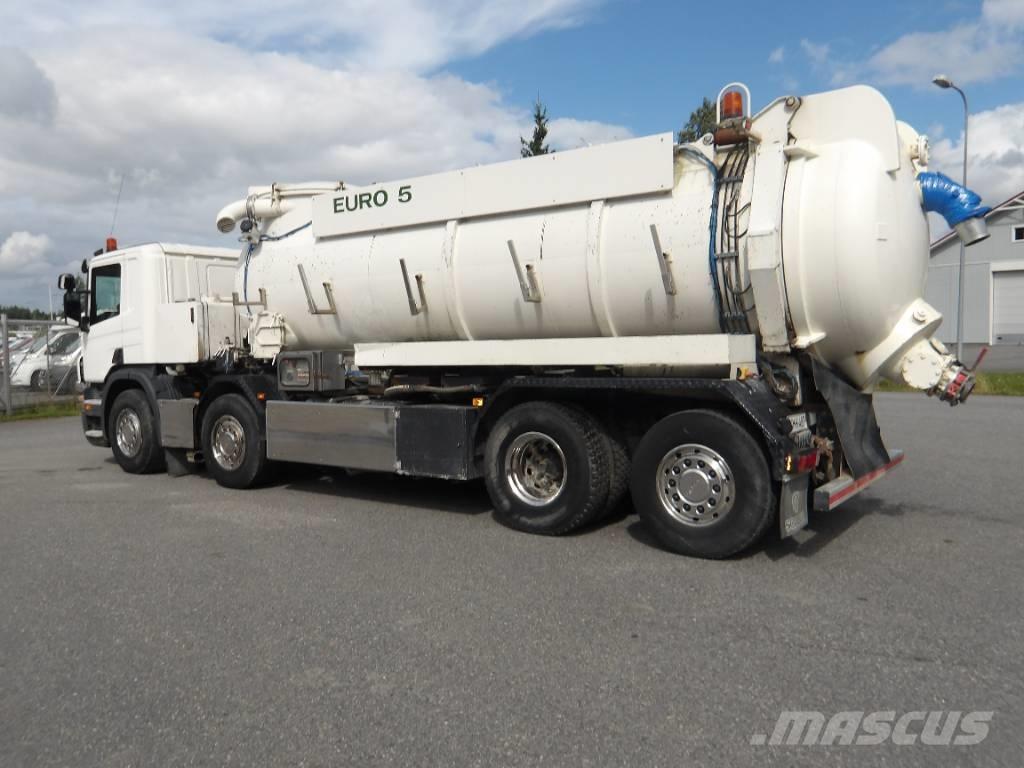 Scania P 400 LB Kombinuotos paskirties / vakuuminiai sunkvežimiai