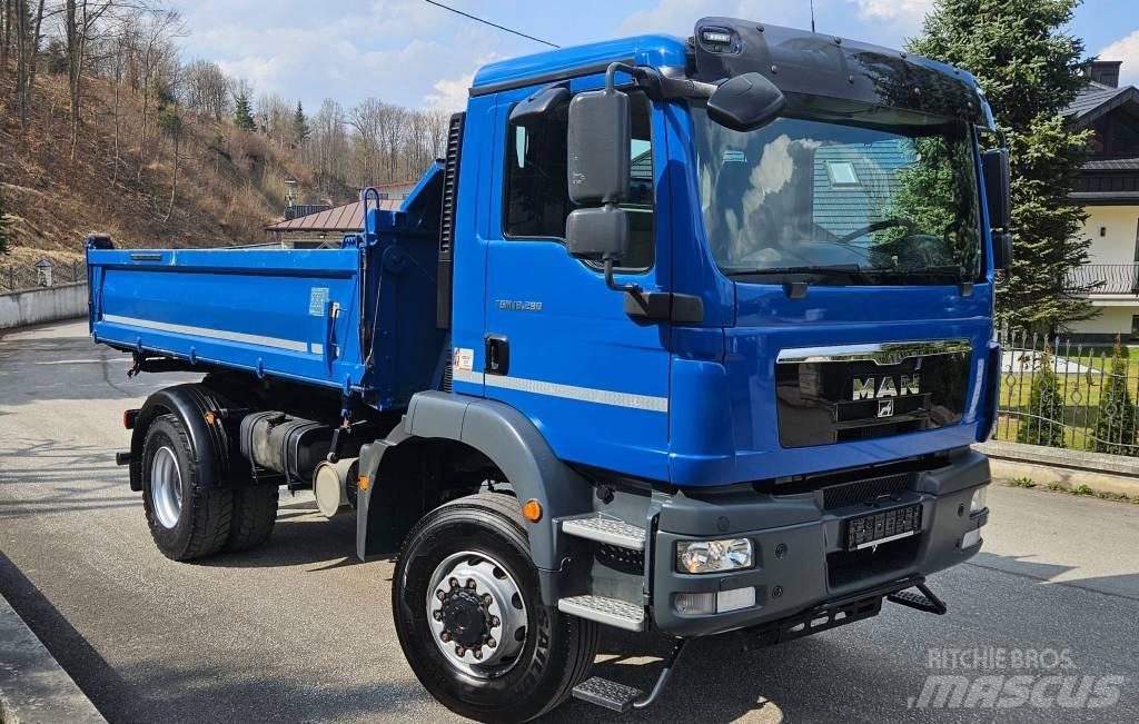 MAN TGM 18.290 4X4 Savivarčių priekabų vilkikai