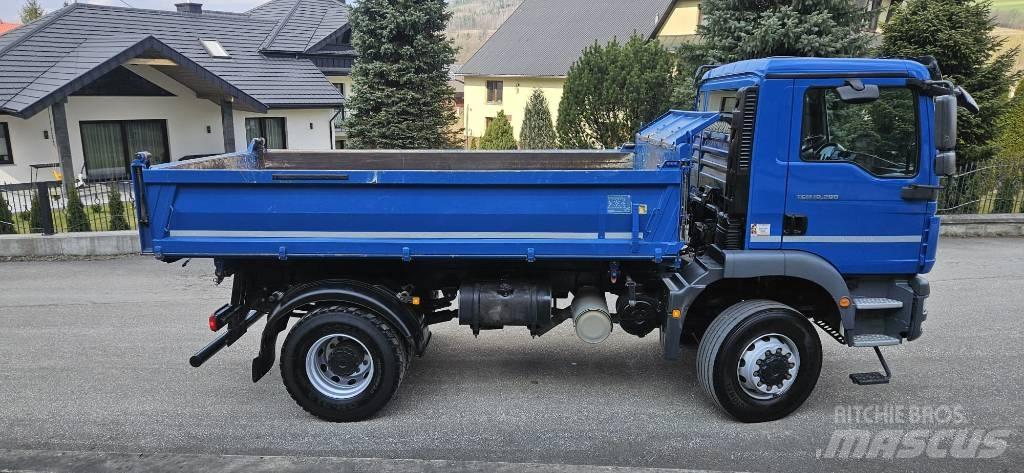 MAN TGM 18.290 4X4 Savivarčių priekabų vilkikai
