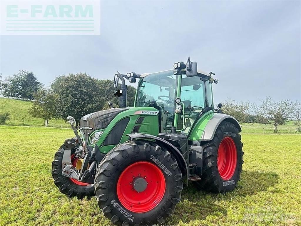 Fendt 516 vario Traktoriai