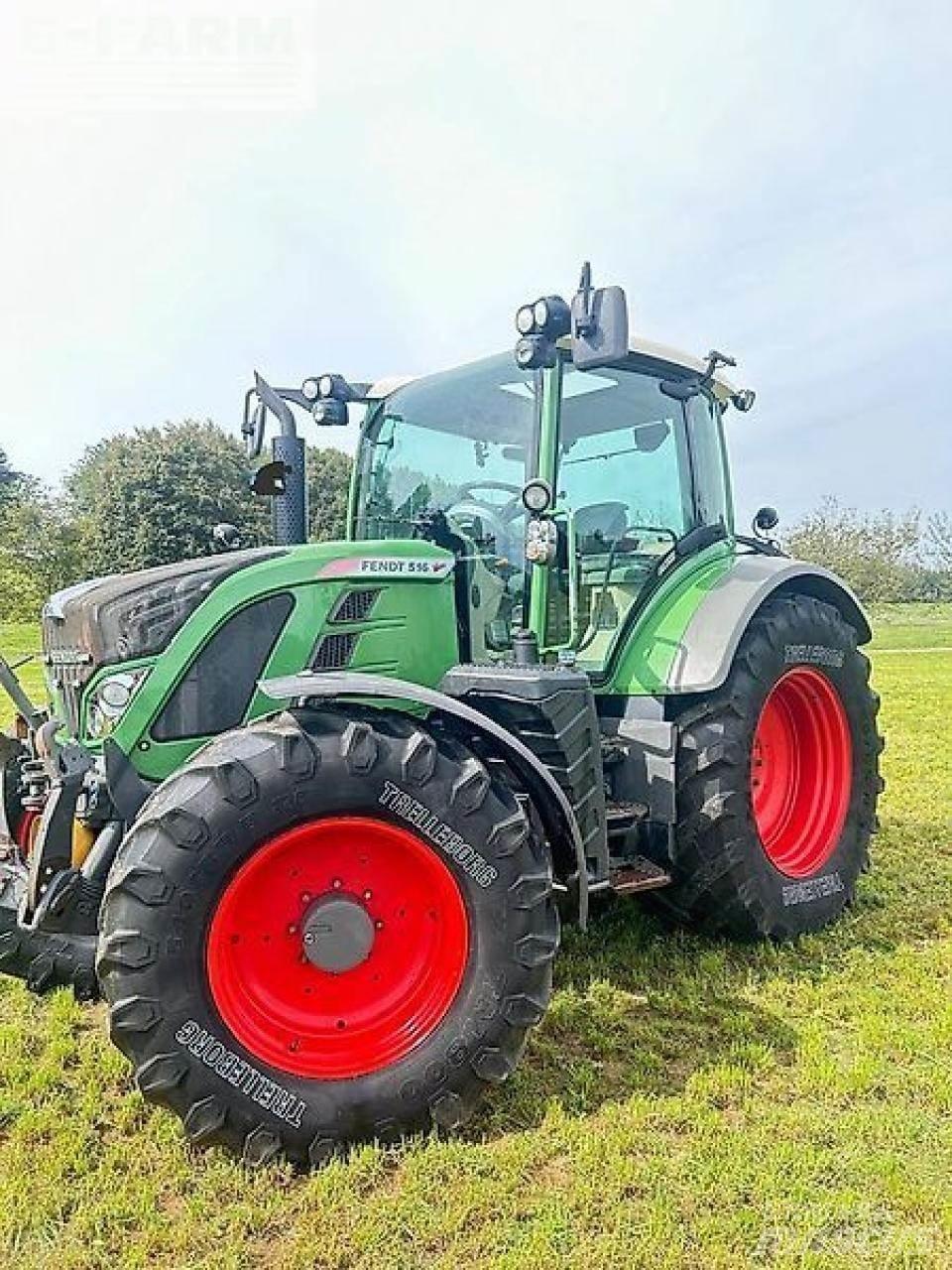Fendt 516 vario Traktoriai