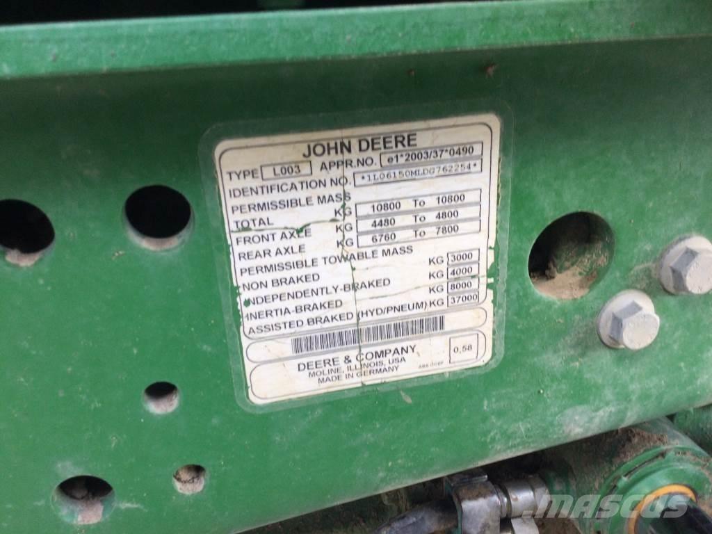 John Deere 6150M Traktoriai