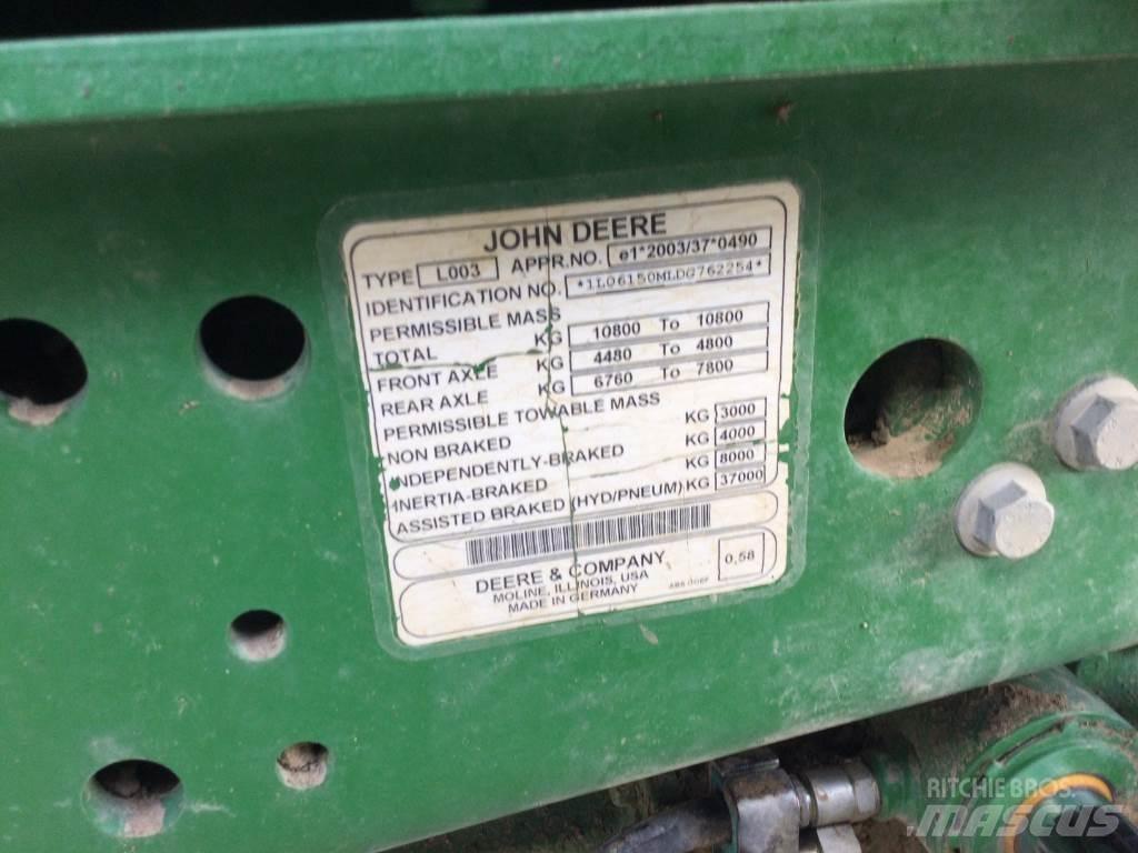 John Deere 6150M Traktoriai