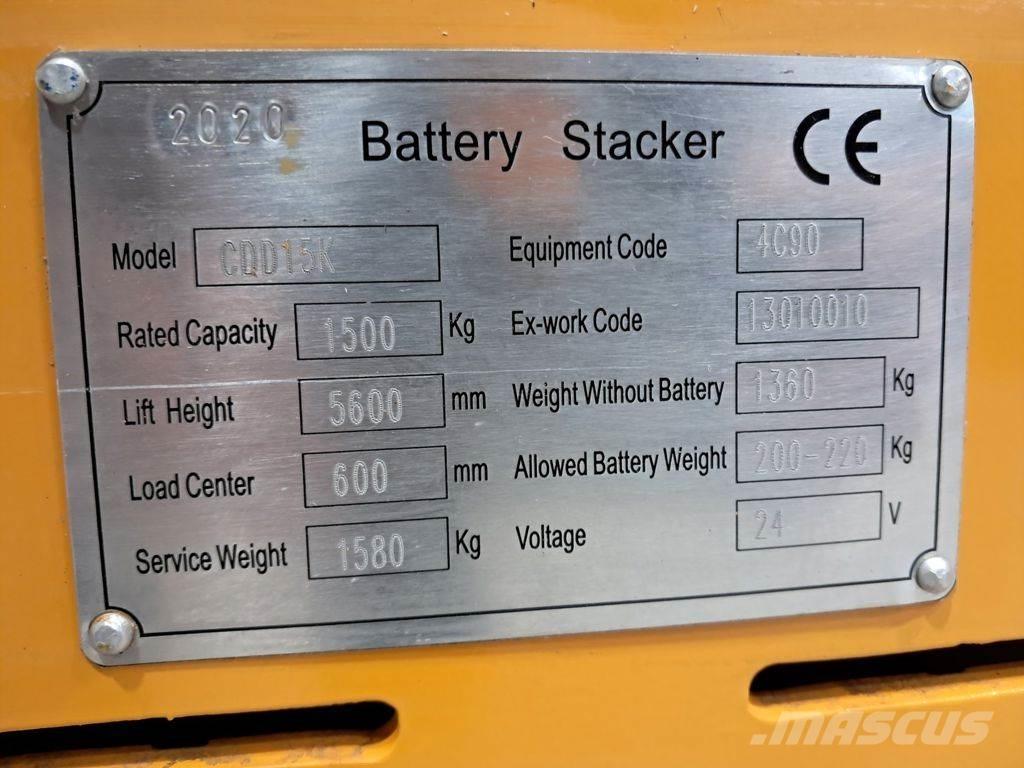  stapelaar CDD15K Rankiniai vėžimėliai