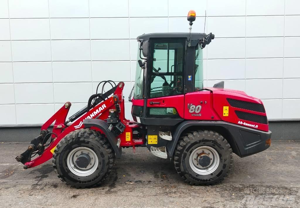 Yanmar V 80 Naudoti ratiniai krautuvai