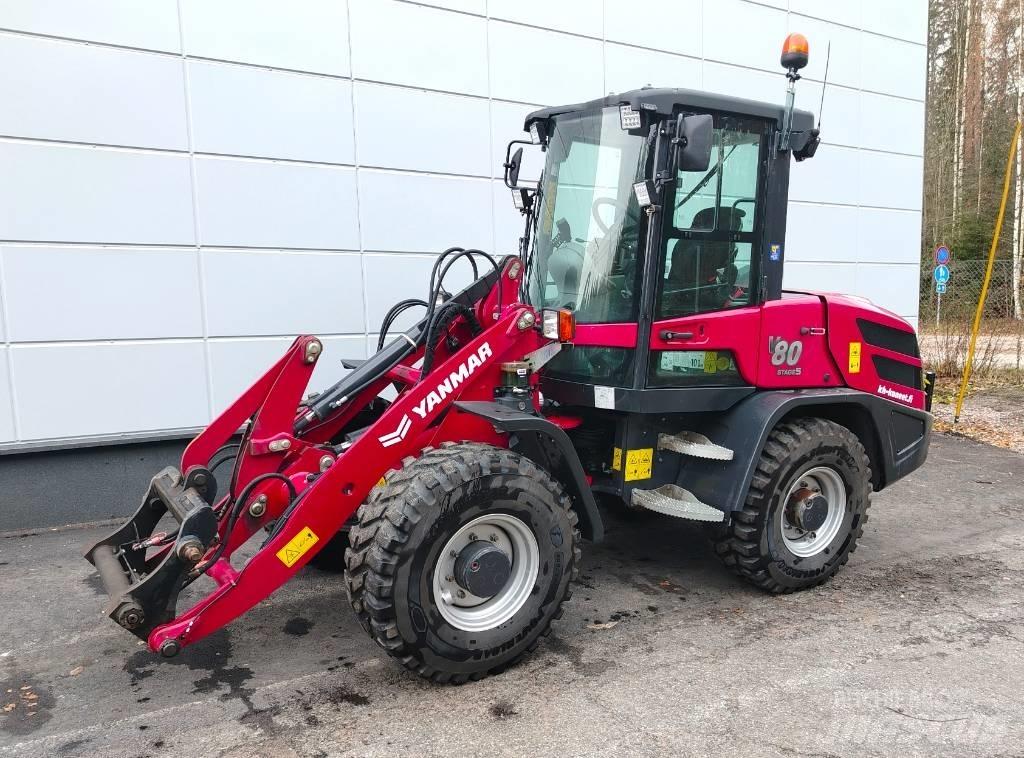 Yanmar V 80 Naudoti ratiniai krautuvai