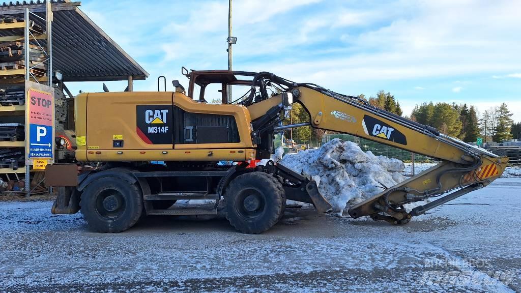 CAT M314F Ratiniai ekskavatoriai
