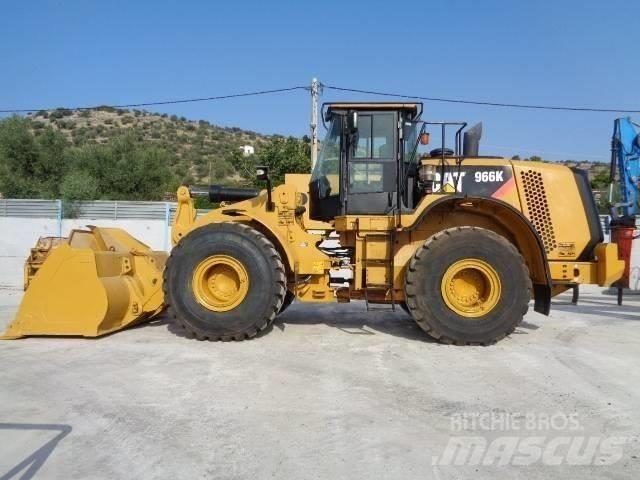 CAT 966K Naudoti ratiniai krautuvai