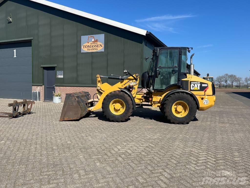 CAT 908 H Naudoti ratiniai krautuvai