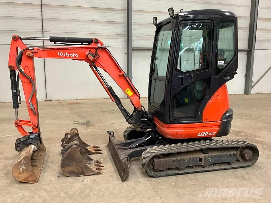 Kubota U 20-3 A Mini ekskavatoriai < 7 t
