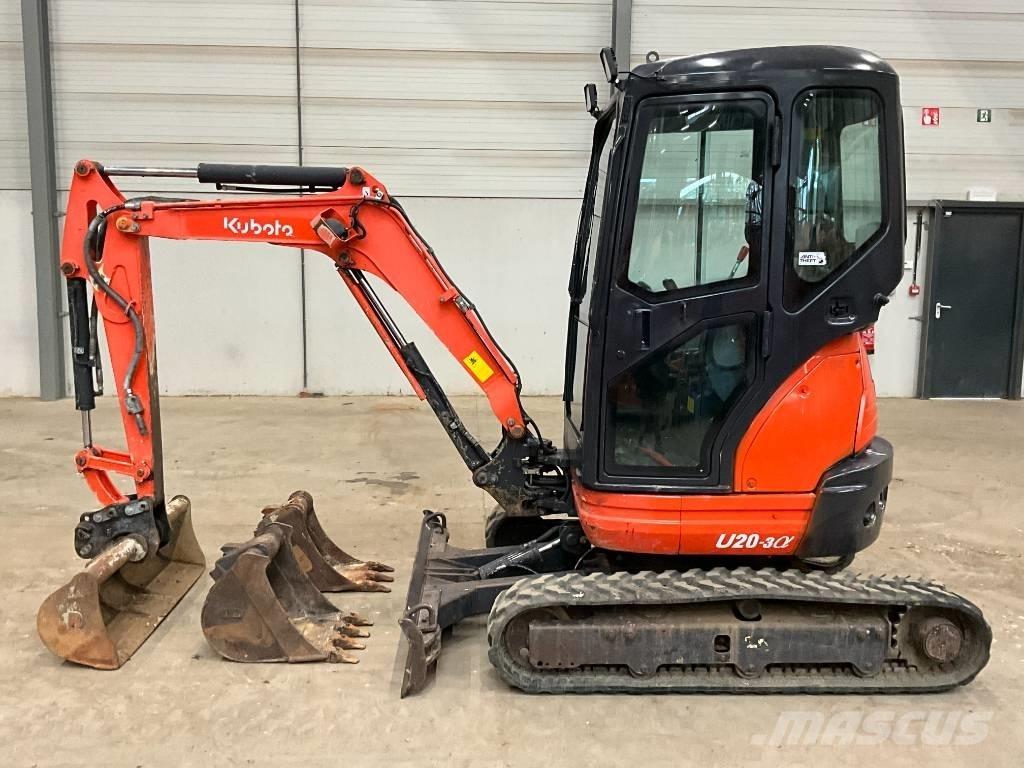 Kubota U 20-3 A Mini ekskavatoriai < 7 t