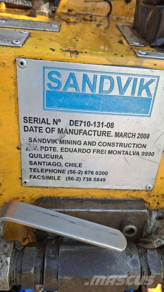 Sandvik DE710 Žemės paviršiaus gręžimo technika
