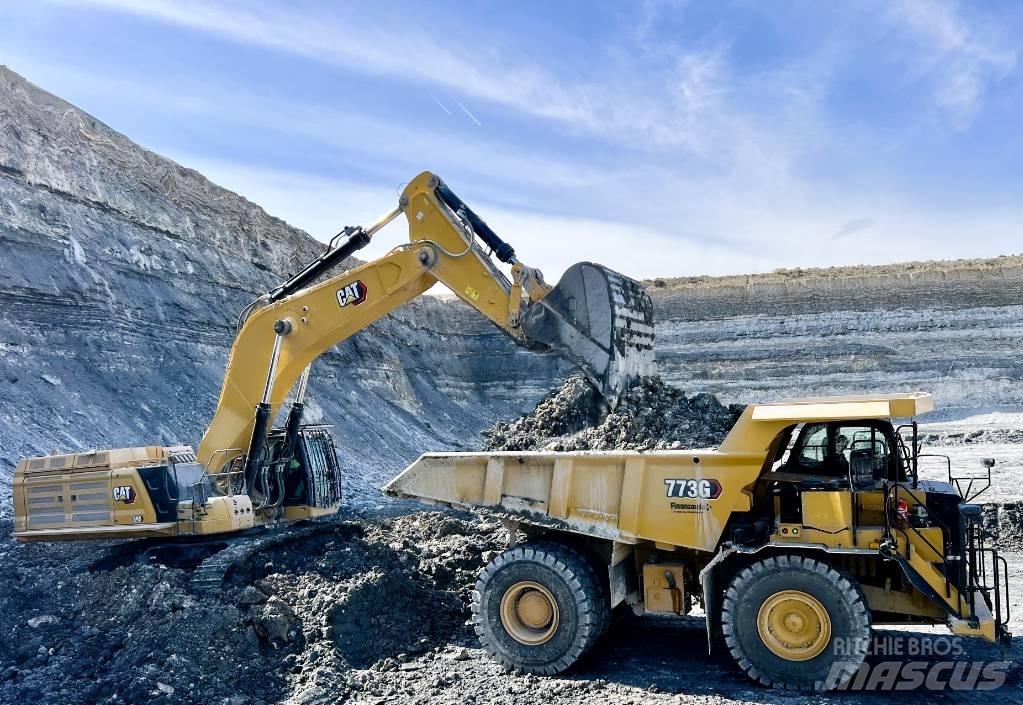 CAT 773G Karjeriniai savivarčiai
