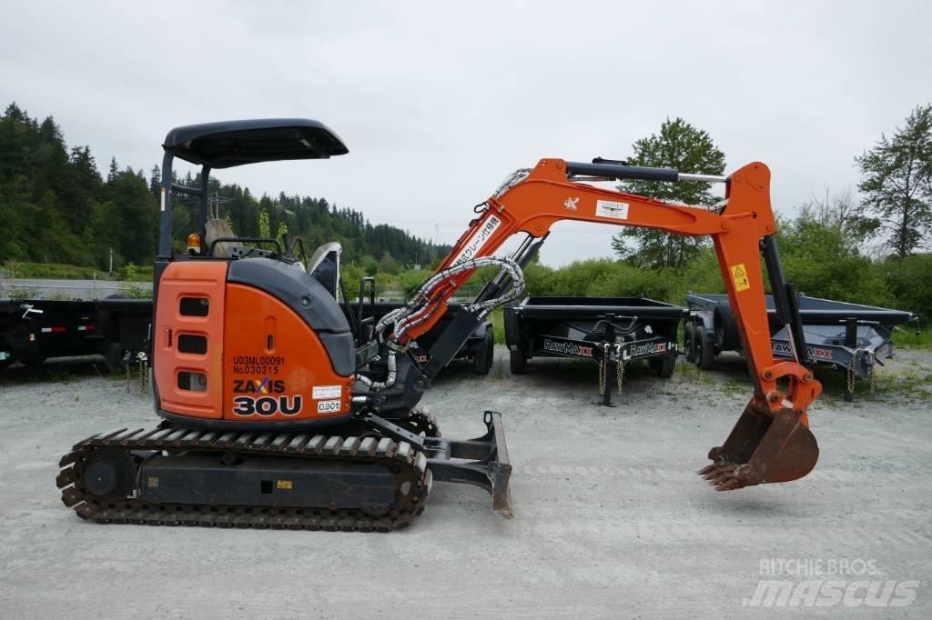 Hitachi ZX 30 U-5 A Mini ekskavatoriai < 7 t