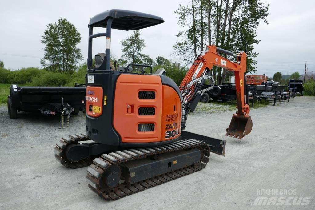 Hitachi ZX 30 U-5 A Mini ekskavatoriai < 7 t