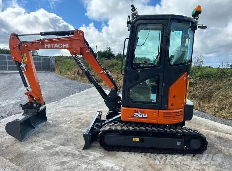 Hitachi Zaxis 26 U Mini ekskavatoriai < 7 t