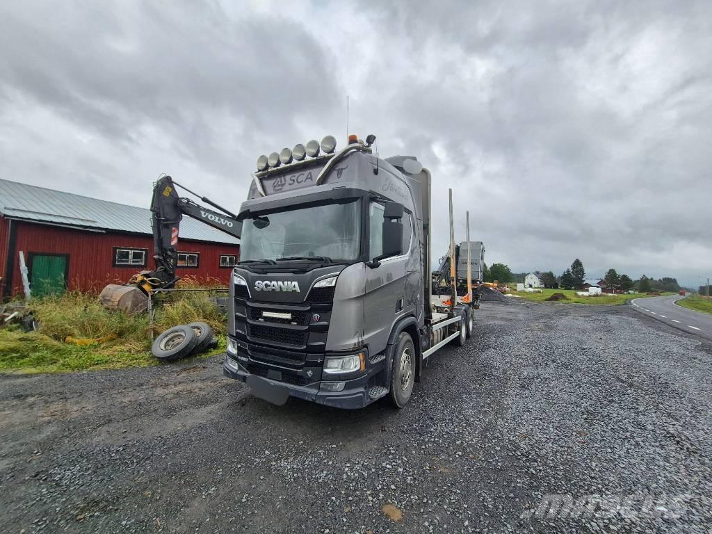 Scania R 650 Miškovežių vilkikai