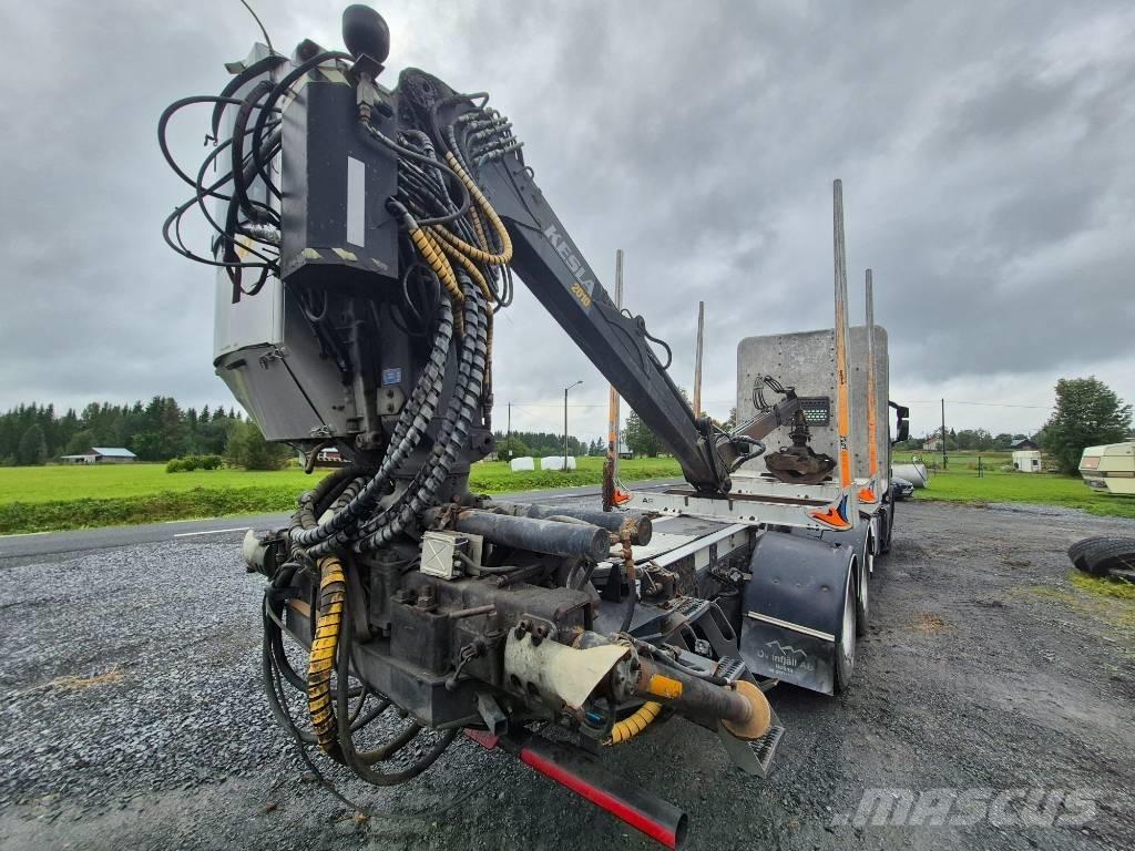 Scania R 650 Miškovežių vilkikai