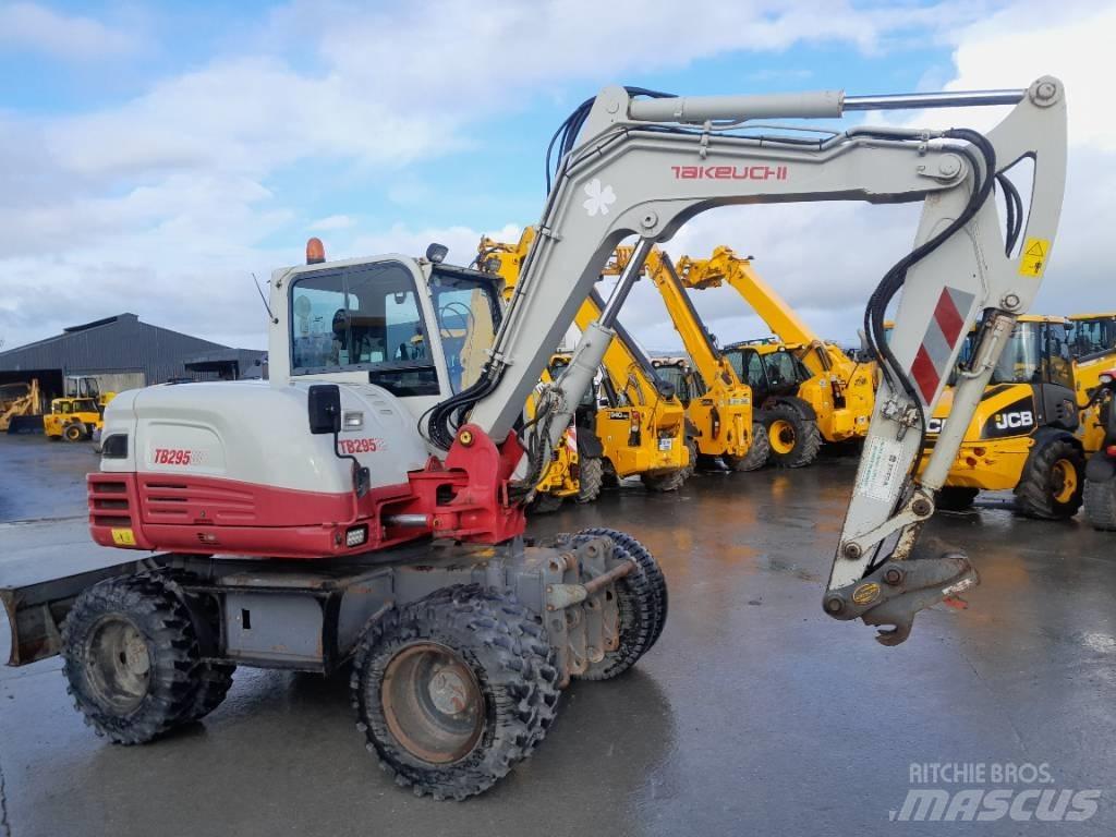 Takeuchi TB 295 W Ratiniai ekskavatoriai