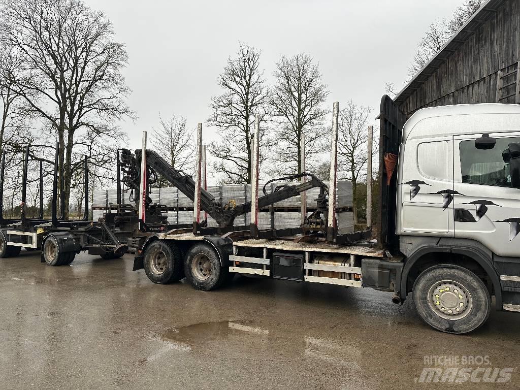 Scania R440 Miškovežių vilkikai