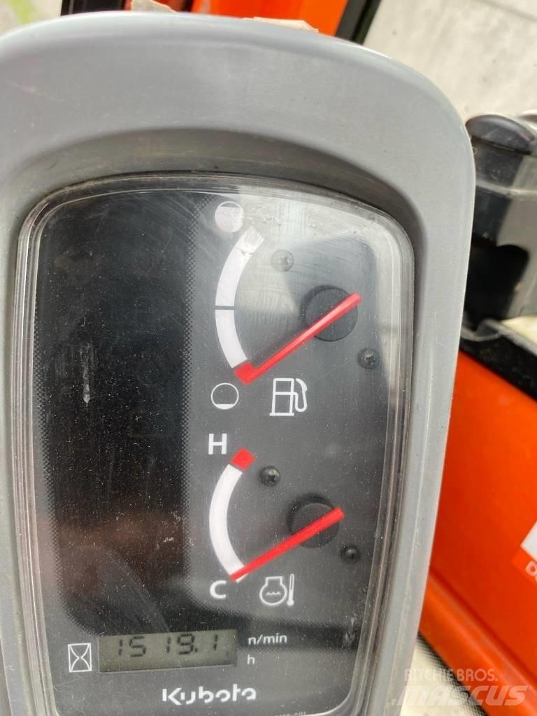 Kubota KX 016-4 Mini ekskavatoriai < 7 t