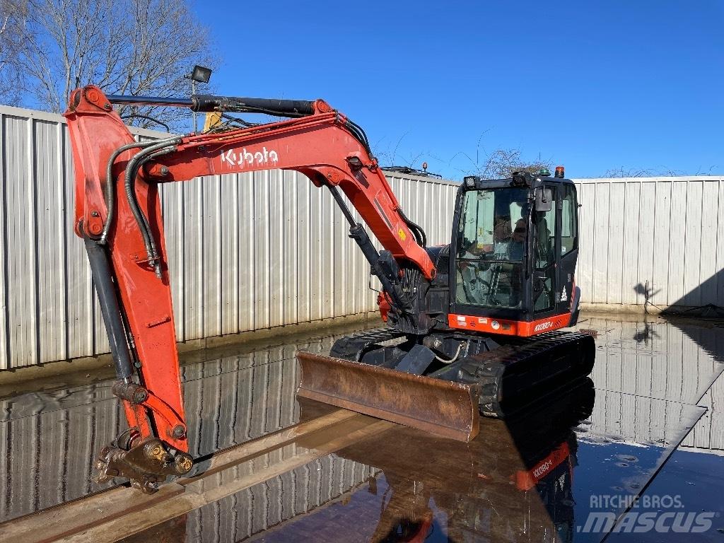 Kubota KX 080-4 Vidutinės galios ekskavatoriai 7-12 t