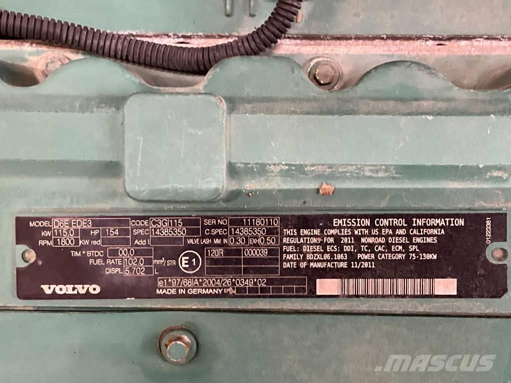 Volvo EW 160 C Ratiniai ekskavatoriai