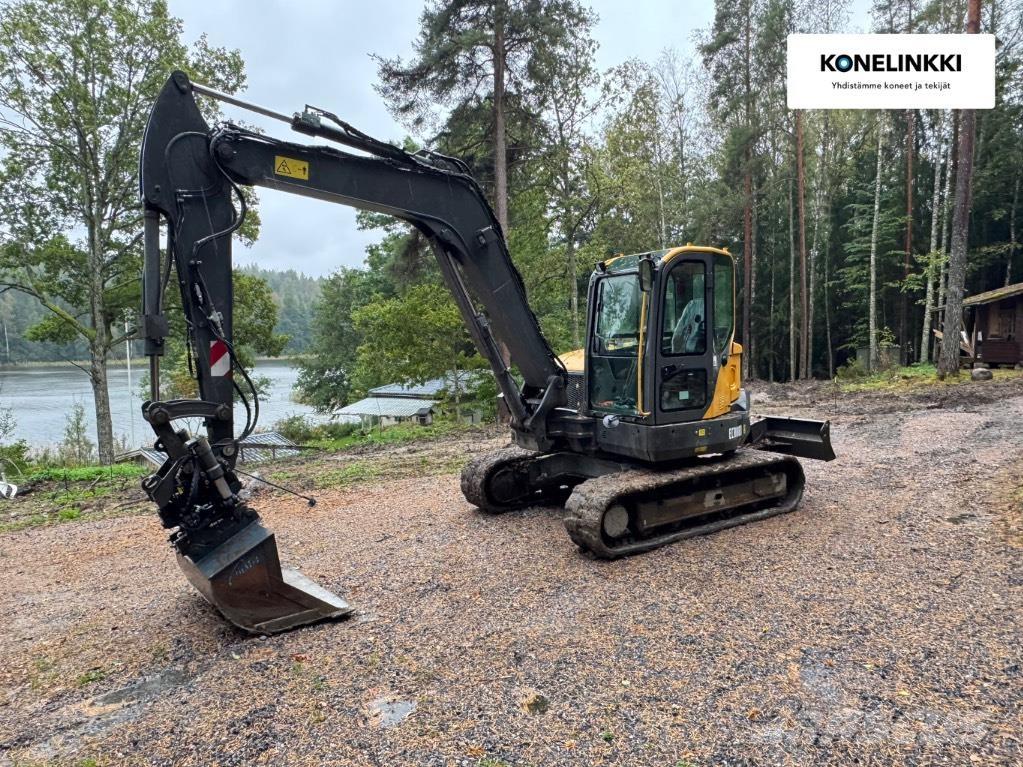 Volvo ECR 88 D Vidutinės galios ekskavatoriai 7-12 t