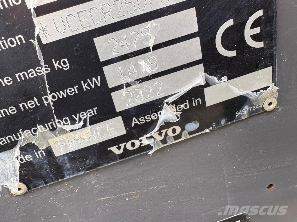Volvo ECR 25 D Mini ekskavatoriai < 7 t