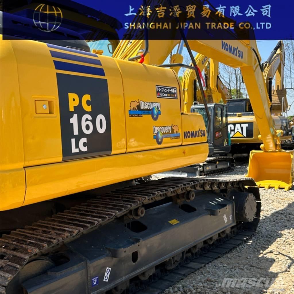 Komatsu PC 160 Vikšriniai ekskavatoriai