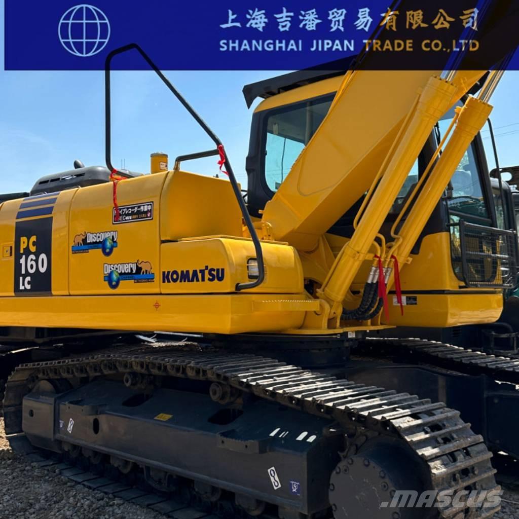 Komatsu PC 160 Vikšriniai ekskavatoriai