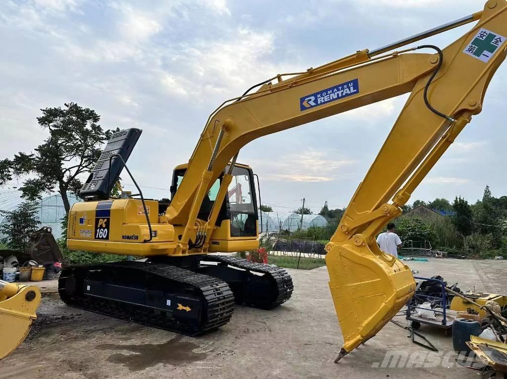 Komatsu PC 160 Vikšriniai ekskavatoriai