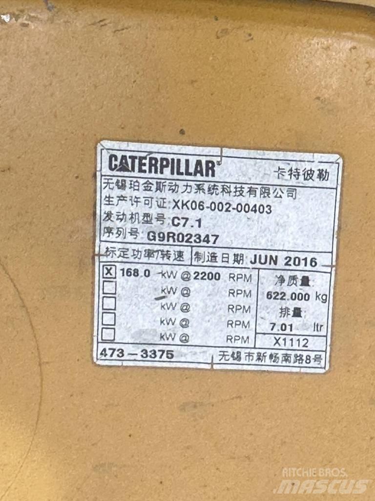 CAT C7.1 Varikliai