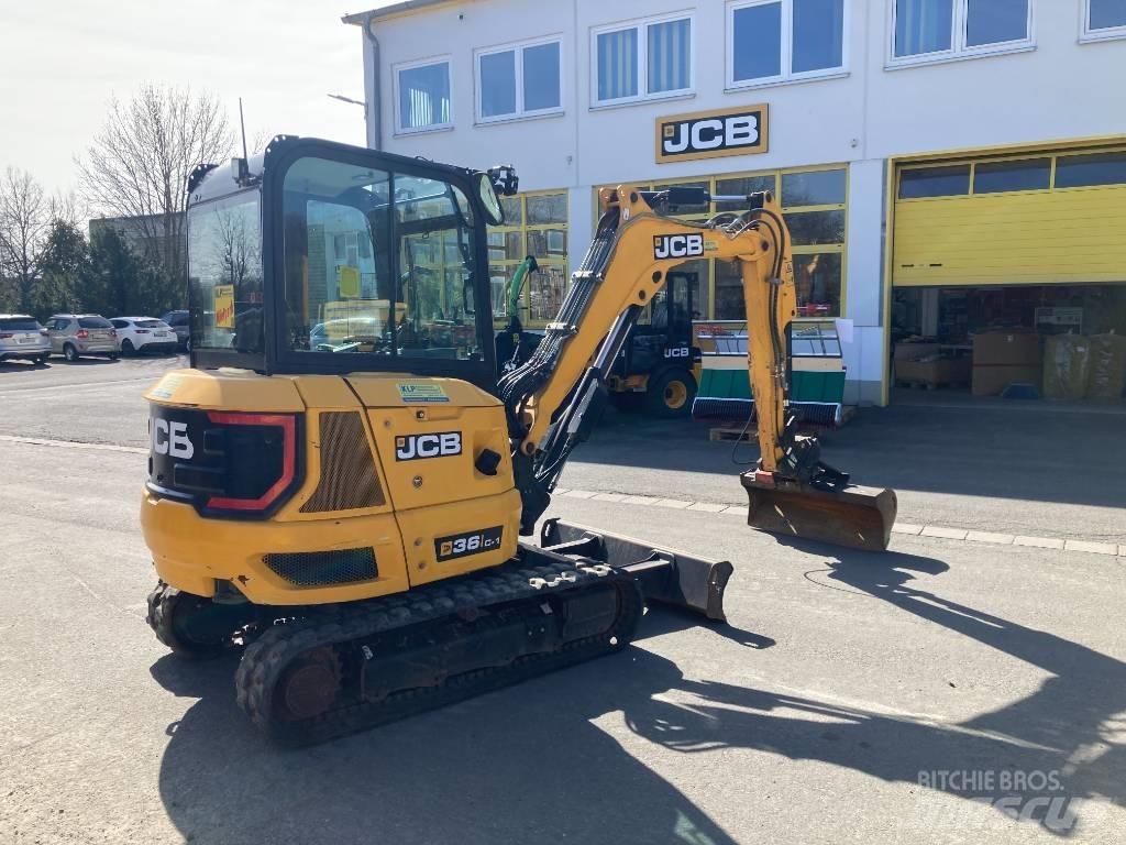 JCB 36 C-1 Mini ekskavatoriai < 7 t