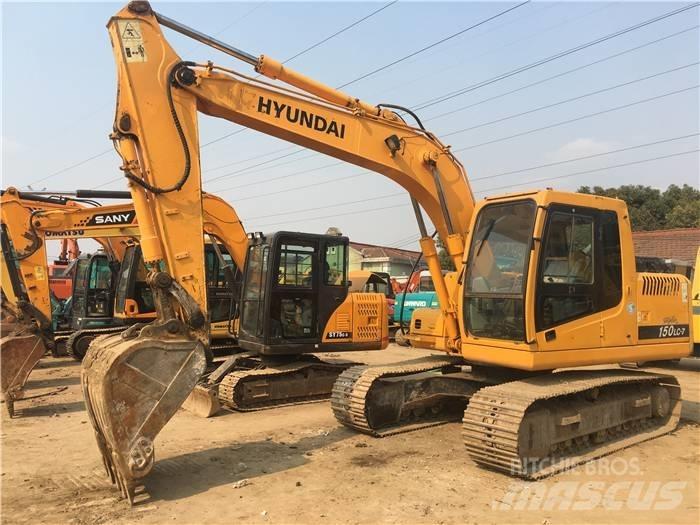 Hyundai R150LC-7 Vikšriniai ekskavatoriai