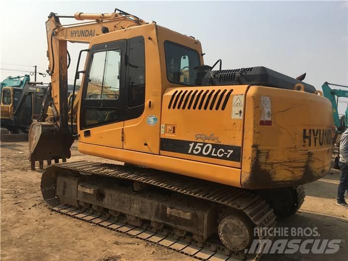 Hyundai R150LC-7 Vikšriniai ekskavatoriai
