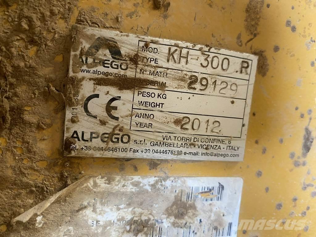 Alpego KH 300 R Varomosios akėčios ir žemės frezos