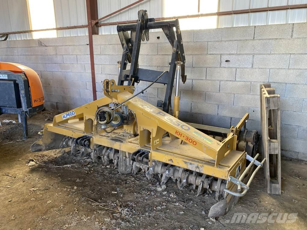 Alpego KH 300 R Varomosios akėčios ir žemės frezos