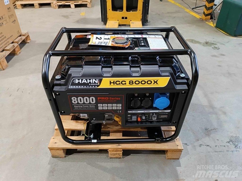  Hahn & Sohn HGG 8000 X Benzininiai generatoriai