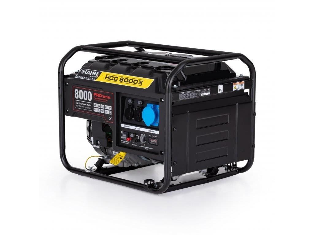  Hahn & Sohn HGG 8000 X Benzininiai generatoriai