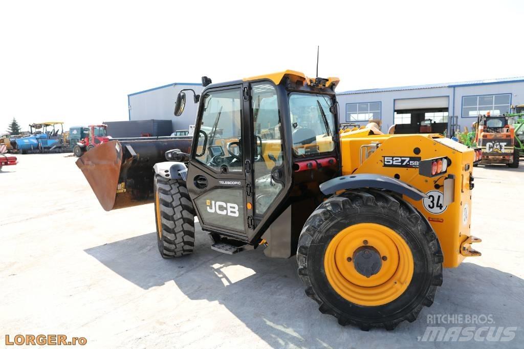 JCB 527-58 Agri Teleskopiniai krautuvai žemės ūkiui