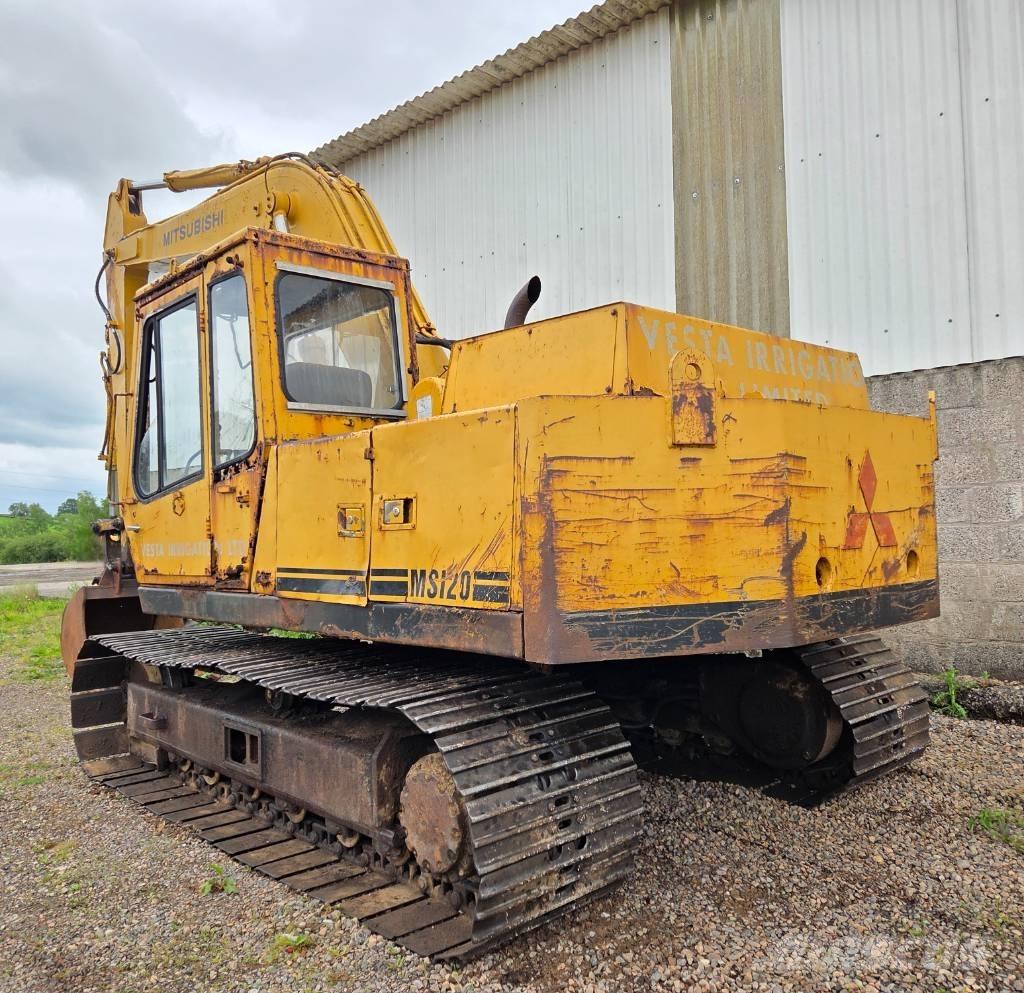 Mitsubishi MS 120 Vikšriniai ekskavatoriai