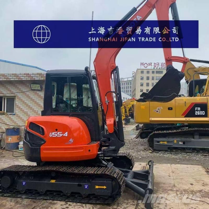 Kubota U 55-4 Mini ekskavatoriai < 7 t